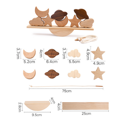 Wooden Animal Stacking Toy