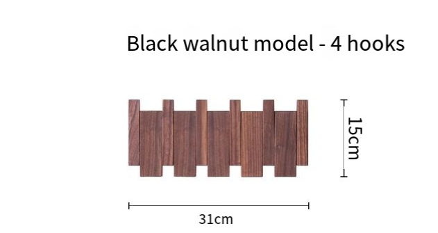 Piano Key Wall Coat Rack (One Piece)