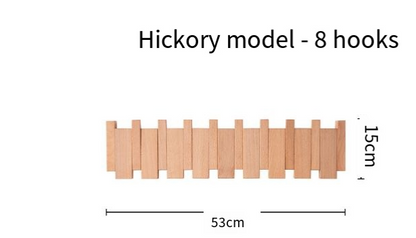 Piano Key Wall Coat Rack (One Piece)