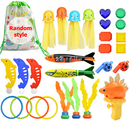 Summer Pool Diving Toys For Kids - Underwater Gem Set