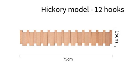 Piano Key Wall Coat Rack (One Piece)