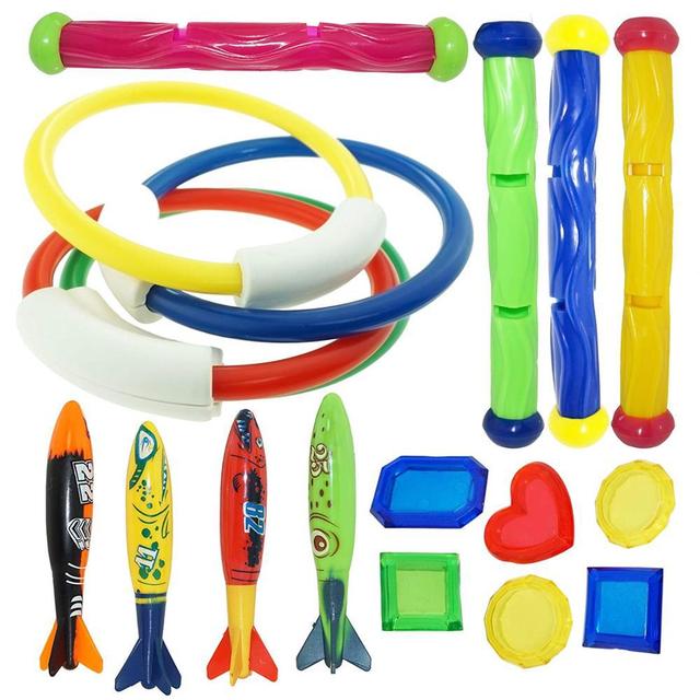 Summer Pool Diving Toys For Kids - Underwater Gem Set